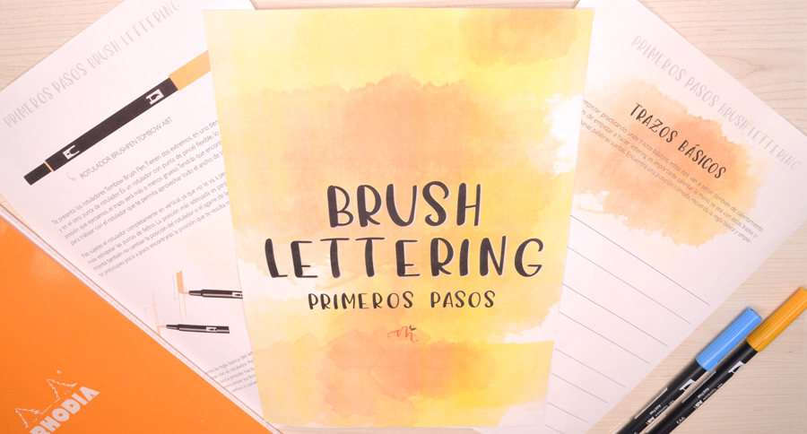 Brush Lettering online curso pinzell de paper